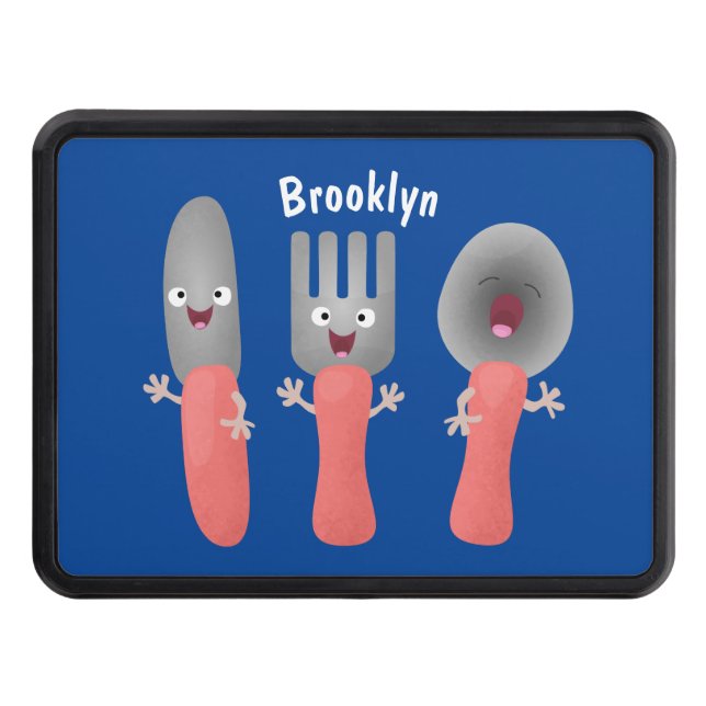 Cubierta Para Remolque Personalizado de cubertería de bifurcación y cucha (Anverso)