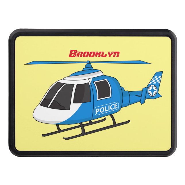 Cubierta Para Remolque Personalizado del helicóptero del helicóptero del  (Anverso)
