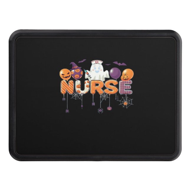 Cubierta Para Remolque personalizado gracioso enfermera fantasma - Enferm (Anverso)