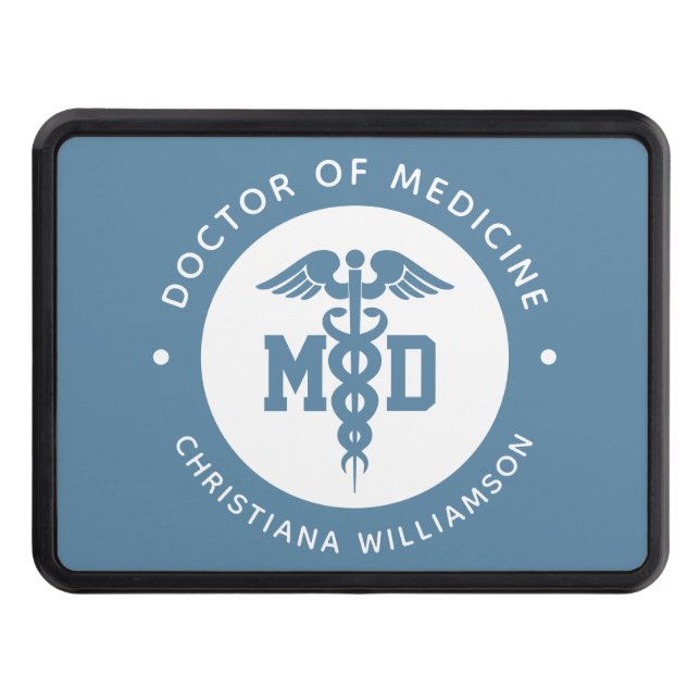 Cubierta Para Remolque Personalizado Médica de Medicina Médica Graduación (Anverso)