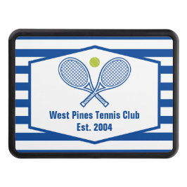 Cubierta Para Remolque Personalizado Tennis Country Club Blue Striping