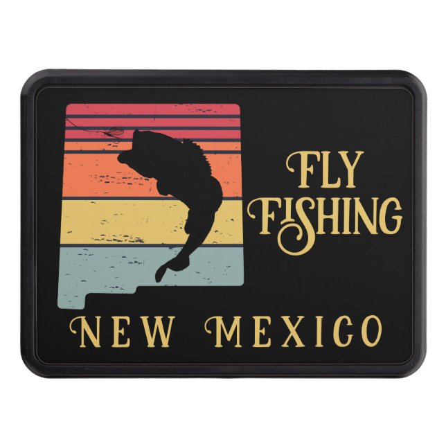 Cubierta Para Remolque Pesca de mosca Nuevo México (Anverso)