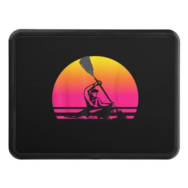 Cubierta Para Remolque Pescador kayak en el río Kayaking (Anverso)