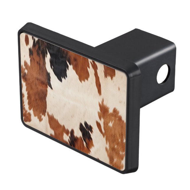 Cubierta Para Remolque Piel de vaca blanco negro marrón (Parte superior derecha)