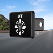 Piloto de hélice de avión monogramo y zócalo de Gu