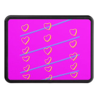 Cubierta Para Remolque Pink Heart Scroll