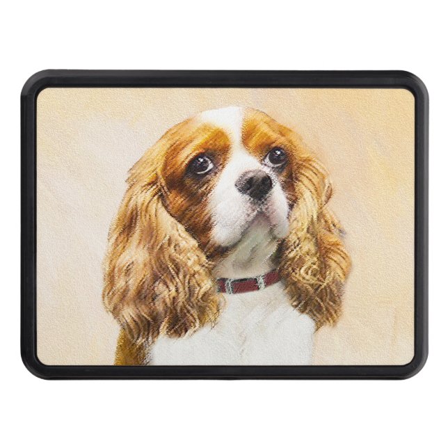 Cubierta Para Remolque Pintura original del Cavalier King Charles Spaniel (Anverso)
