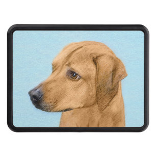 Cubierta Para Remolque Pintura Ridgeback Rhodesiana - Arte Perro Original