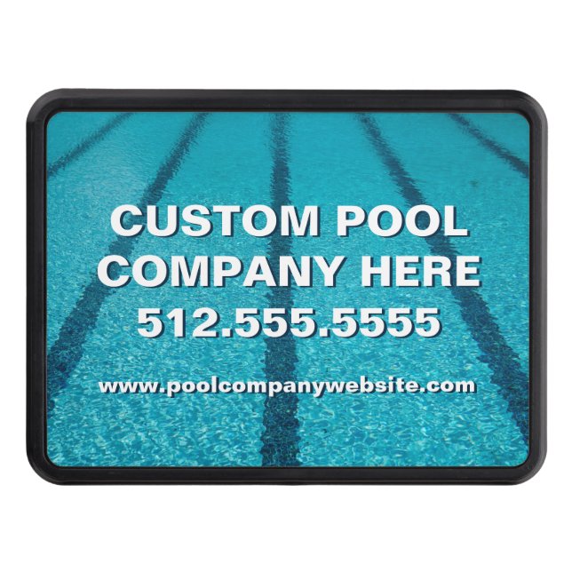 Cubierta Para Remolque Piscina Empresa Personalizado Marketing (Anverso)