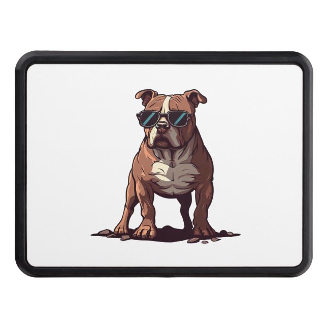 Cubierta Para Remolque Pitbull El Agente Del Servicio Secreto (Anverso)