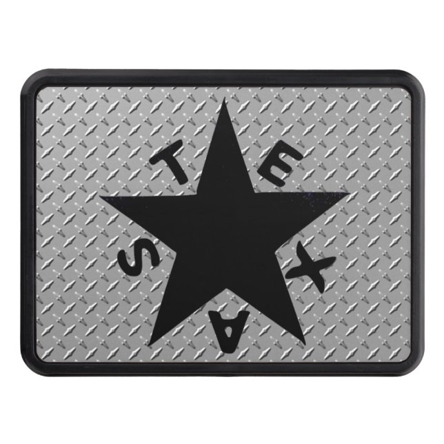 Cubierta Para Remolque Placa de diamante Estrella de Texas (Anverso)