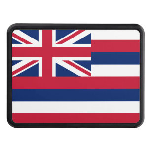 Cubierta Para Remolque Placa de licencia de la bandera hawai
