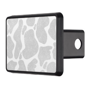 Cubierta Para Remolque Plata blanca simple grandes cubos de vaca