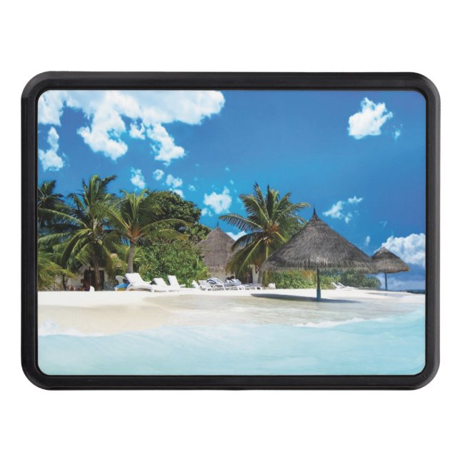 Cubierta Para Remolque Playa Exótica (Anverso)