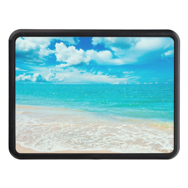 Cubierta Para Remolque Playa hermosa del verano (Anverso)