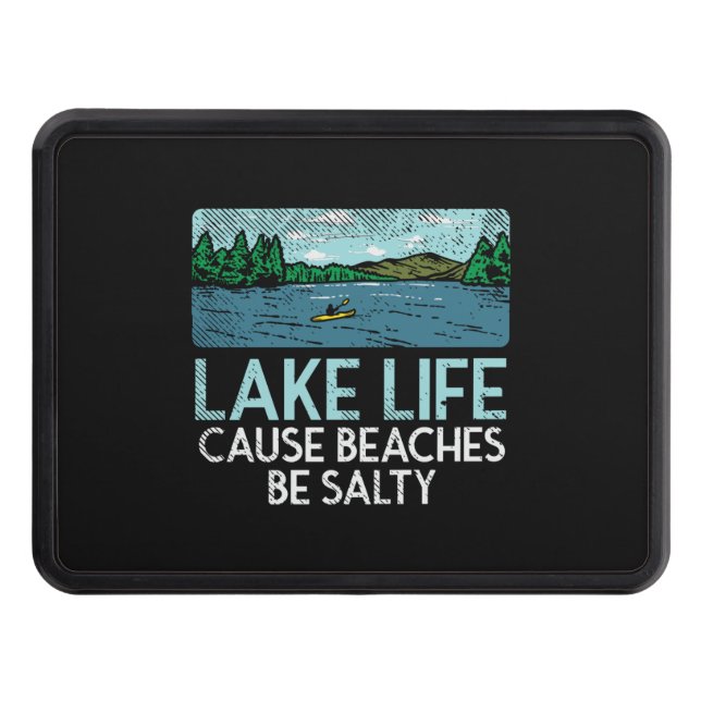 Cubierta Para Remolque Playas Salty de Lake Life (Anverso)