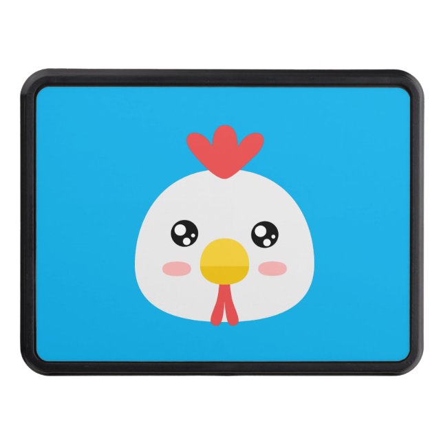 Cubierta Para Remolque Pollo blanco (Anverso)