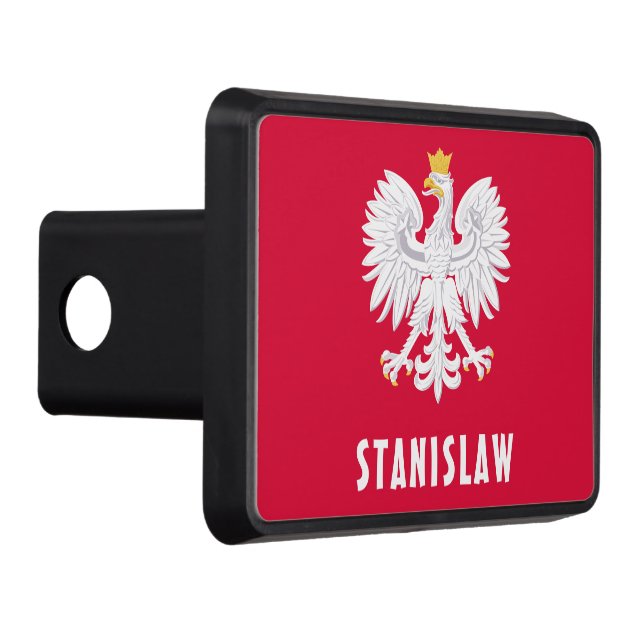 Cubierta Para Remolque Polonia Nombre personalizado Polska Red Eagle Blan (Derecha)