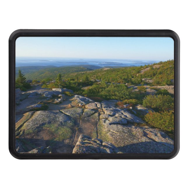 Cubierta Para Remolque Por la mañana sobre la montaña Cadillac en Acadia (Anverso)