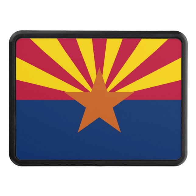Cubierta Para Remolque Portada patriótica con bandera de Arizona (Anverso)