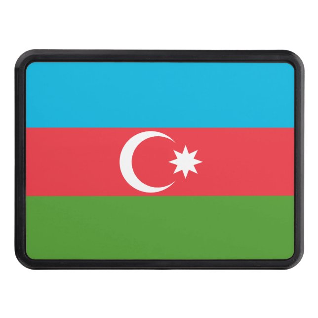Cubierta Para Remolque Portada patriótica con bandera de Azerbaiyán (Anverso)