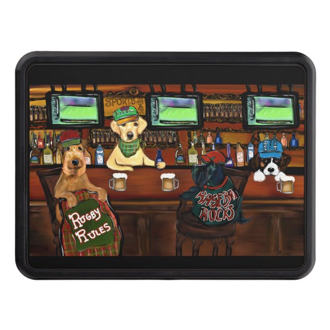 Cubierta Para Remolque Poster AIREDALE Y AMIGOS (Anverso)