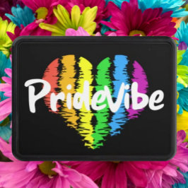 Cubierta Para Remolque PrideVibe Corazón Arcoiris: Conducir con Orgullo