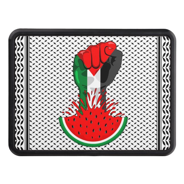 Cubierta Para Remolque Prima de resistencia palestina sobre la sandía (Anverso)