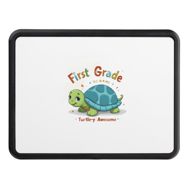 Cubierta Para Remolque Primera clase de tortuga y asombroso primer grado  (Anverso)