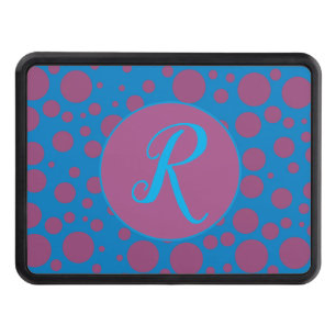 Cubierta Para Remolque Púrpura pasión sensación luna azul arte mareo punt