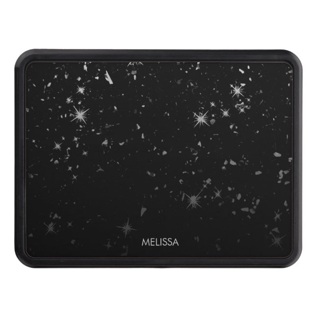 Cubierta Para Remolque Purpurina negro (Anverso)