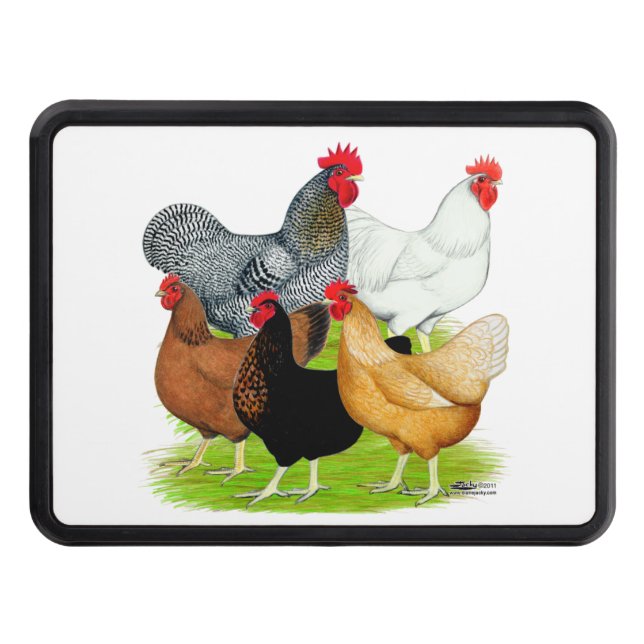 Cubierta Para Remolque Quinteto de pollo vinculado al sexo (Anverso)