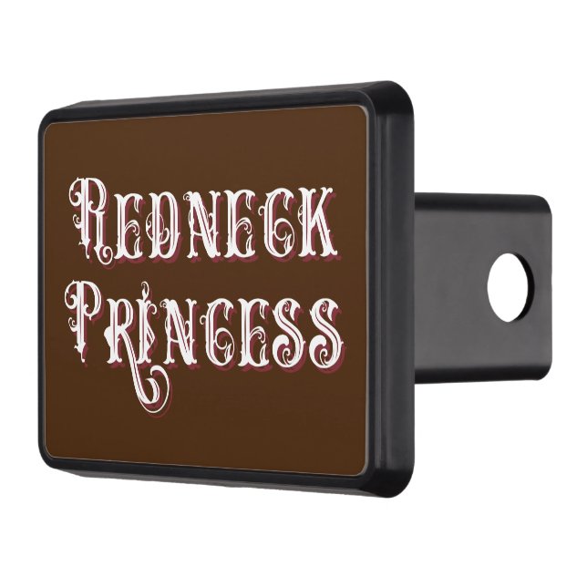 Cubierta Para Remolque Redneck Princess Fancy Text (Izquierda)