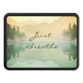 Cubierta Para Remolque Reflejo paisajístico Lago Árboles Verdes Justo Res