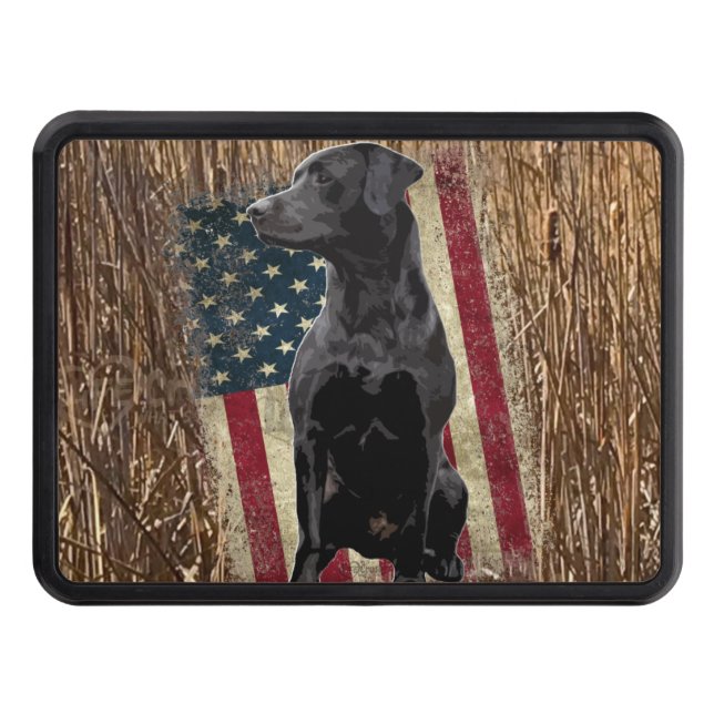 Cubierta Para Remolque Regalos de Labrador, coberturas de abertura de Lab (Anverso)