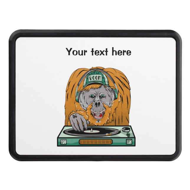 Cubierta Para Remolque Registro de Vinilo de Orangutan (Anverso)