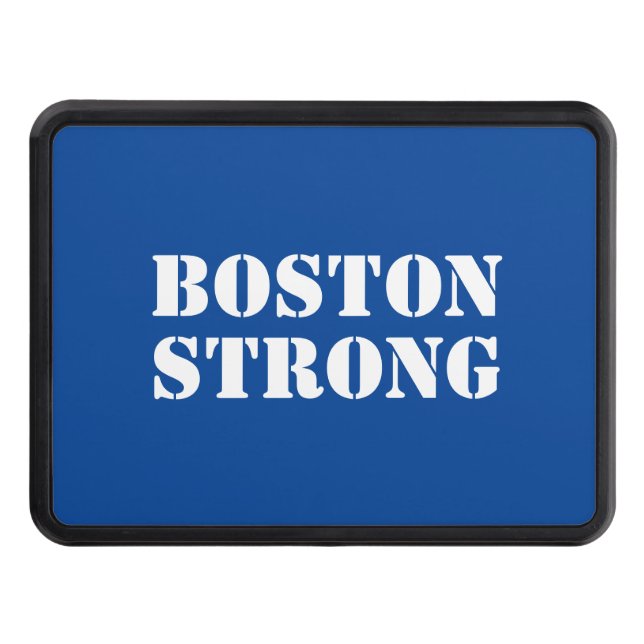 Cubierta Para Remolque Remolque azul blanco "Fuerte de Boston" (Anverso)