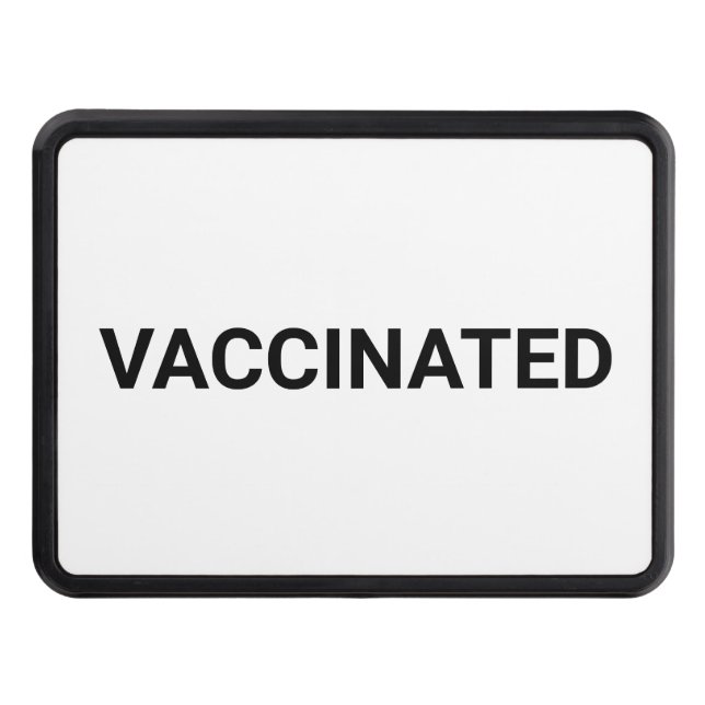 Cubierta Para Remolque Remolque de personalizable blanco negro vacunado (Anverso)