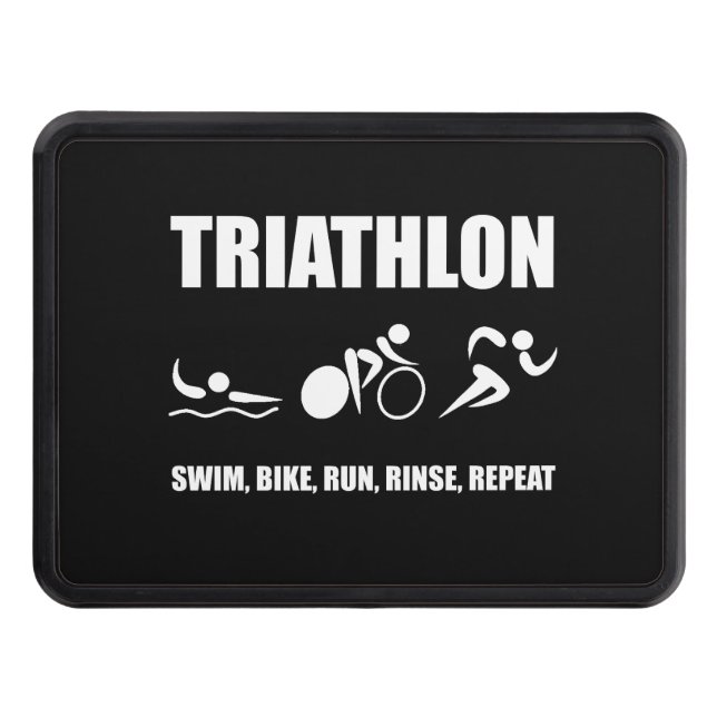 Cubierta Para Remolque Repetición de triatlón (Anverso)