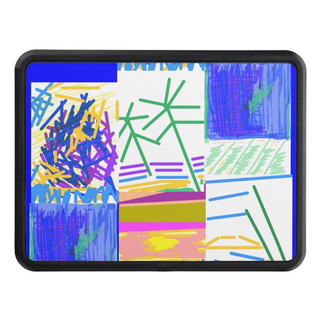 Cubierta Para Remolque Resumen festivo (Anverso)