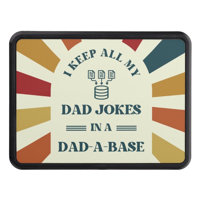 Cubierta Para Remolque Retro Funny Dad Chistes Regalo del día de los padr (Anverso)