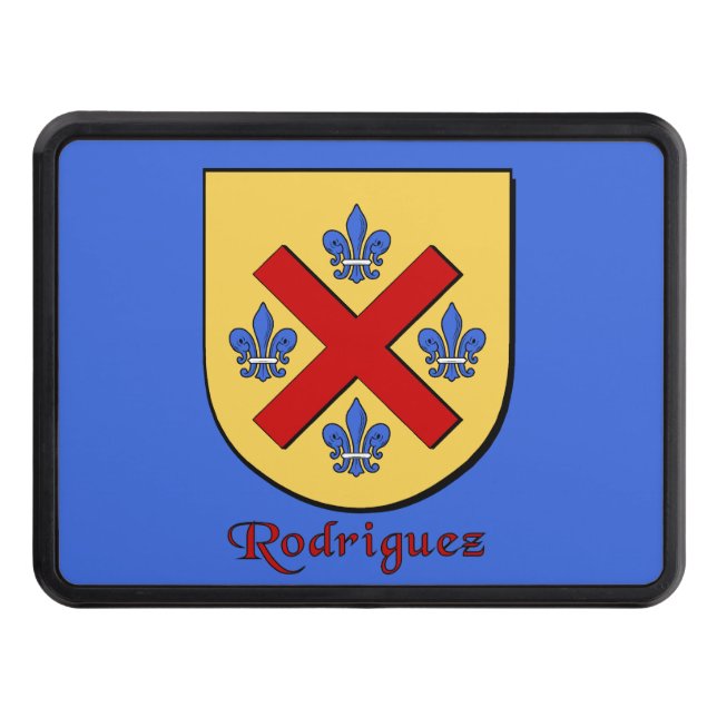 Cubierta Para Remolque Rodriguez Family Shield (Anverso)