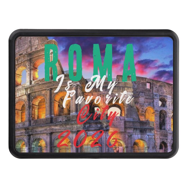 Cubierta Para Remolque Roma es mi ciudad favorita (Anverso)