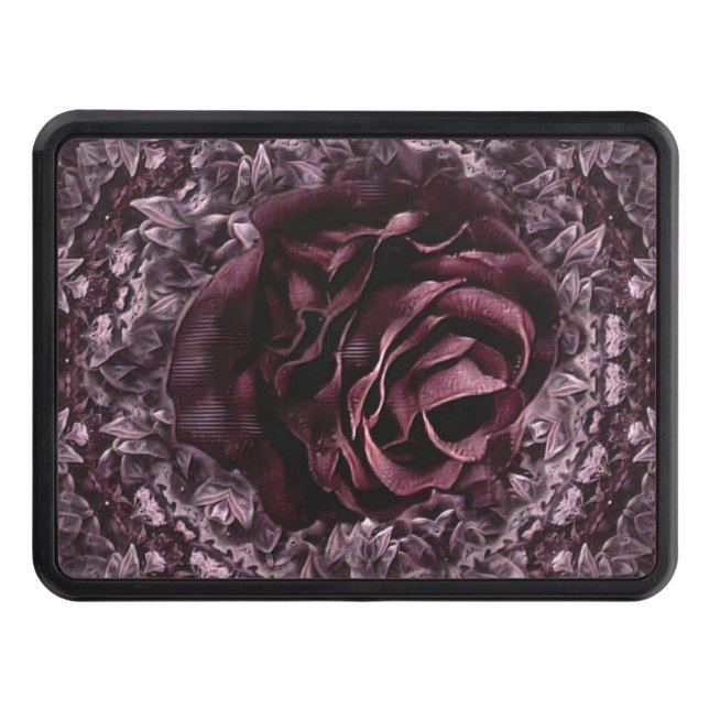 Cubierta Para Remolque Rosa Mandala (Anverso)