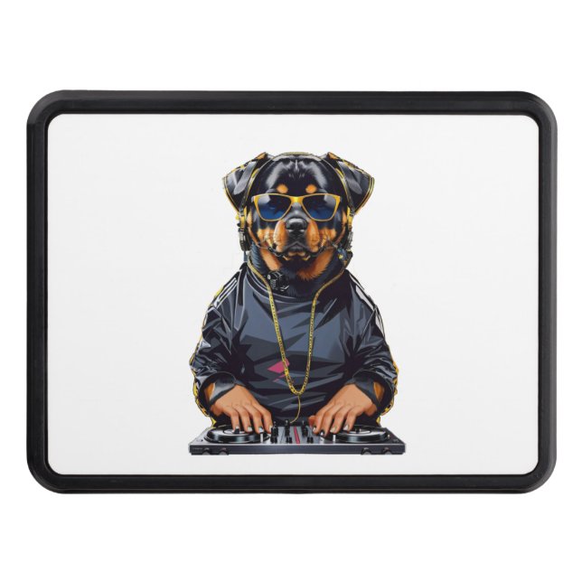 Cubierta Para Remolque Rottweiler Dog Kimono (Anverso)