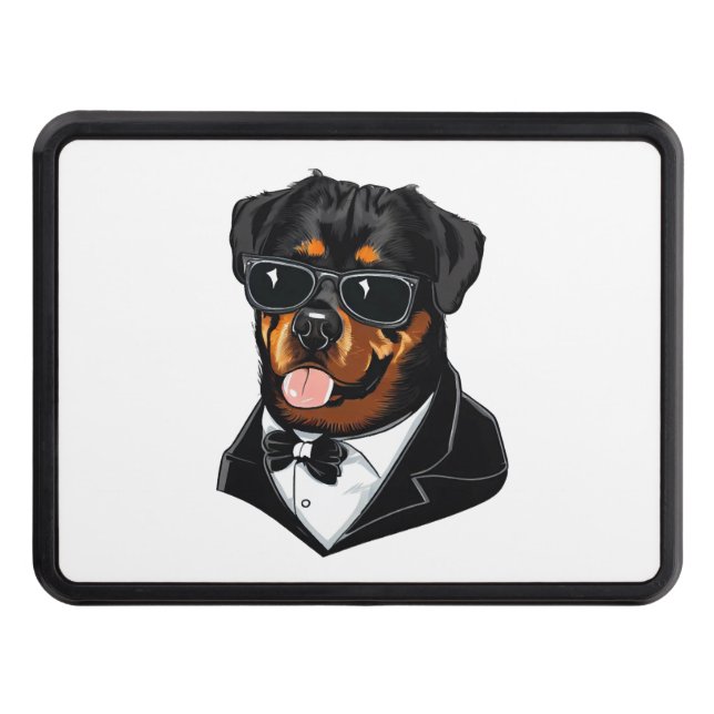 Cubierta Para Remolque Rottweiler The Bodyguard (Anverso)