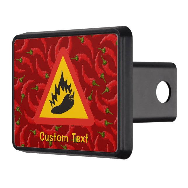 Cubierta Para Remolque Rótulo de peligro de pimienta caliente (Izquierda)