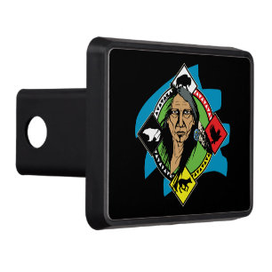 Cubierta Para Remolque Rueda de la medicina del nativo americano