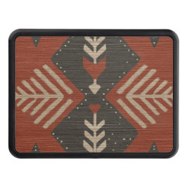 Cubierta Para Remolque Rustic Boho Terracotta Trailer Hitch Cover