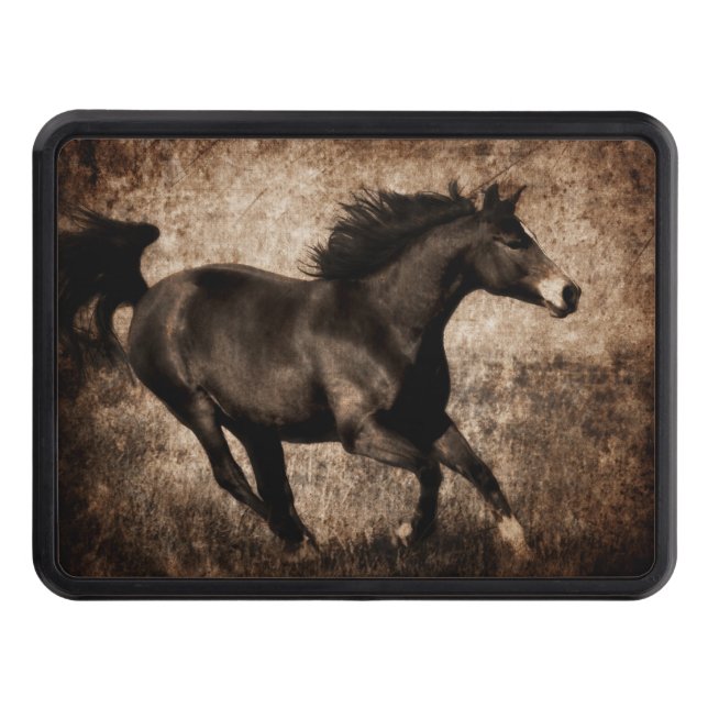 Cubierta Para Remolque Rutic Sepia Galloping Horse (Anverso)